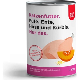 NUR DAS Pute und Ente Dose 400g - 400 g
