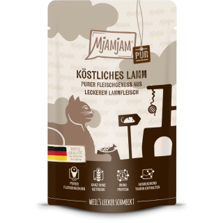 Mjamjam Lamm pur Portionsbeutel - 125 g