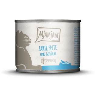 Mjamjam Ente, Geflügel und Karotten - 200 g