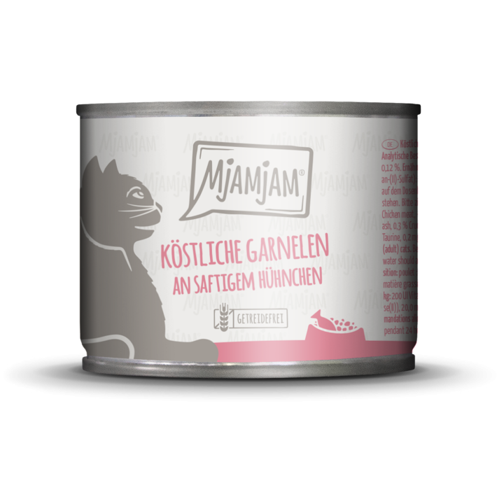 Mjamjam Garnelen und Hühnchen - 200 g