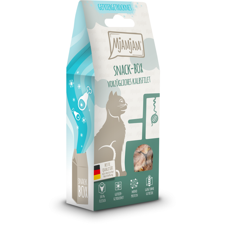 Mjamjam Snackbox Kalbsfilet - 35 g