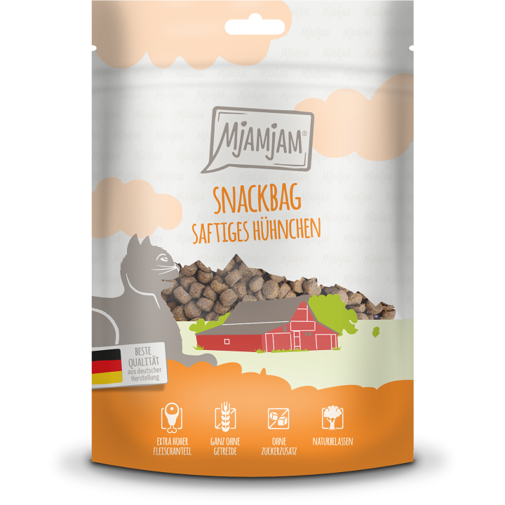 Mjamjam Snackbag Hühnchen - 125 g