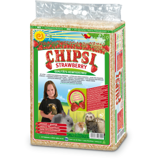 Chipsi Einstreu STRAWBERRY 60 l - 3,20 kg