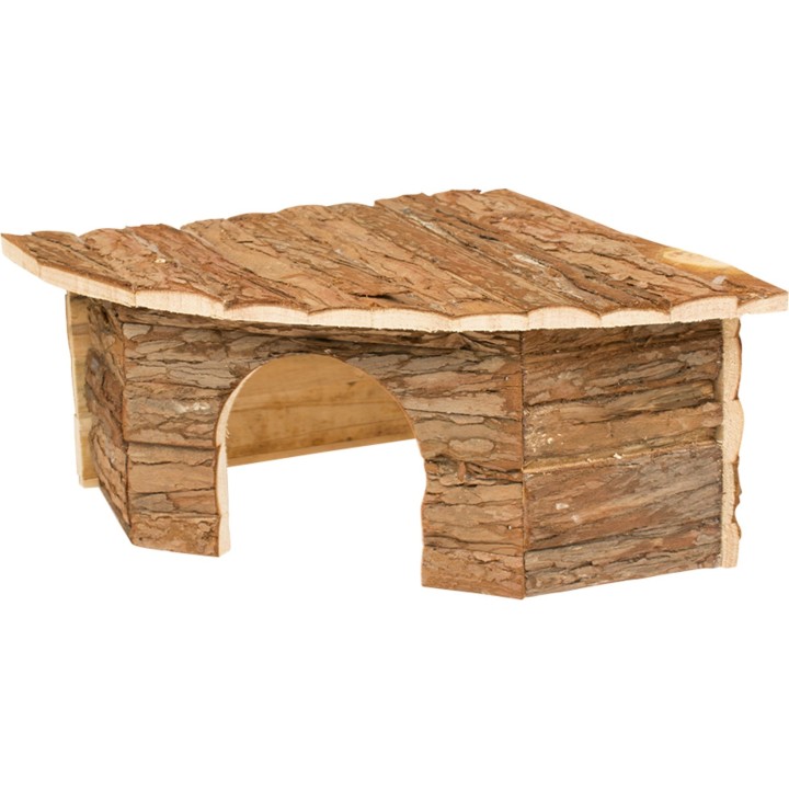 Duvoplus Ecken-Lodge aus Rinde - M