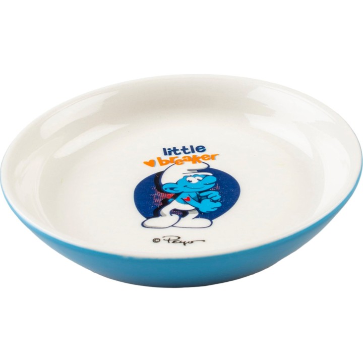 Duvoplus Hefti Schlumpf flache Futternapf 180 ml - 1 Stk