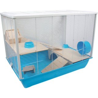 Duvoplus Harmony Schlumpf Nagerkäfig 80x50x58 cm - 1 Stk