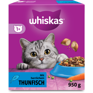 Whiskas Trocken mit Thunfisch 1+ - 950 g