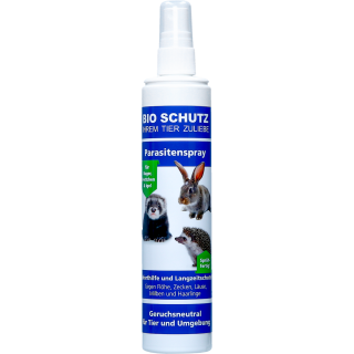Bio Schutz Parasitenspray für Nager, Frettchen und Igel - 150 ml