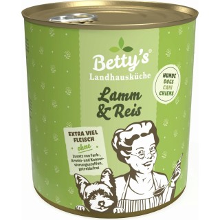 Betty's Landhausküche Lamm & Reis - 800 g