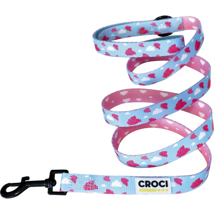 Croci Leine Flying Pigs 150 cm/1,9cm - 1 Stk