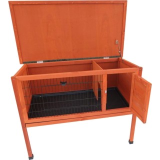 Duvoplus Woodland Kaninchenstall Charlie Classic Braun - 1 Stk