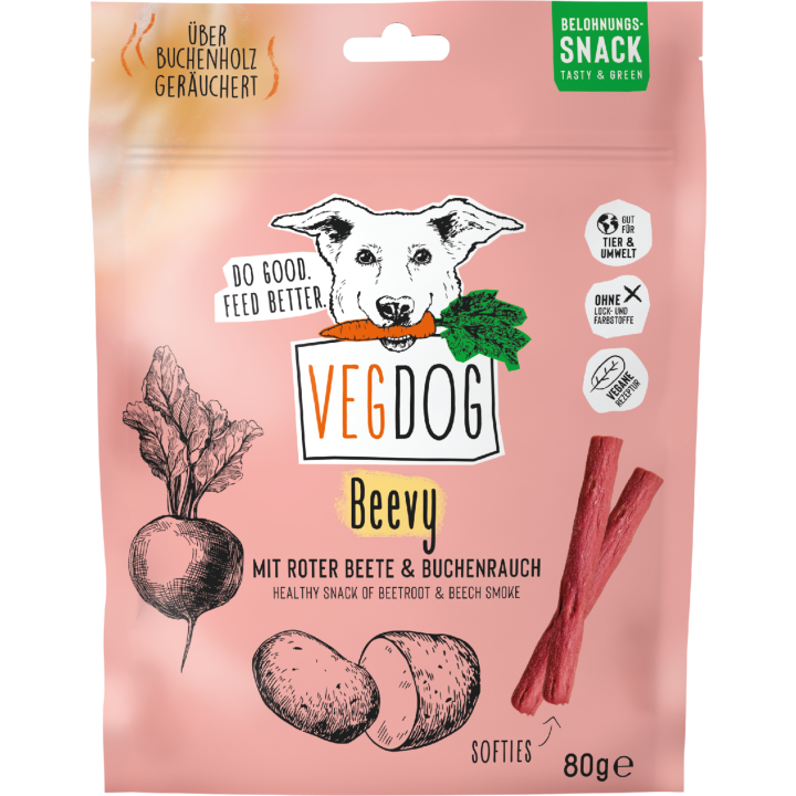 VEGDOG Beevys - 80 g