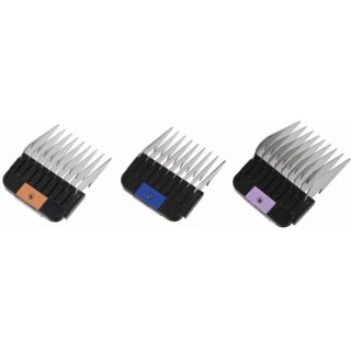 Wahl Professional Edelstahl-Aufsteckkamm Set 6, 10, 13 mm - 1 Set