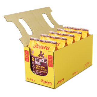 JOSERA Geflügel-Menü 5 x 900 g