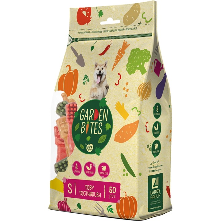 Duvoplus Garden Bites toby toothbrush S - 5 cm - 50 Stk
