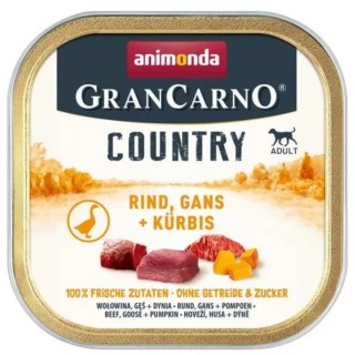 Animonda GranCarno Country Rind, Gans und Kürbis - 150 g
