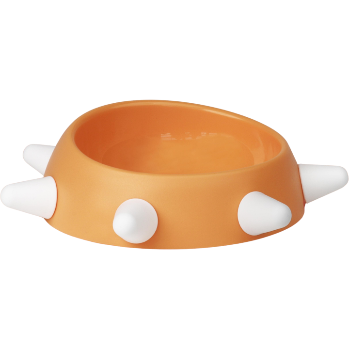 United Pets BOSS - Hundenapf klein - orange/weiß