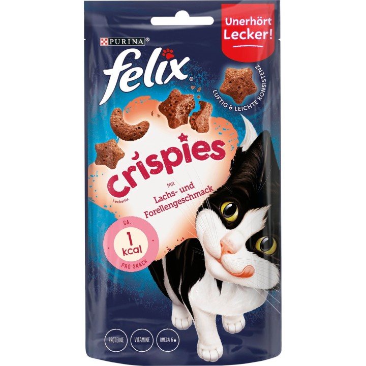 Felix Crispies Lachs und Forelle - 45 g