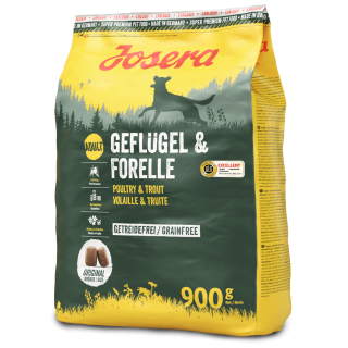 JOSERA Geflügel & Forelle 900 g