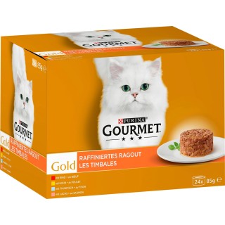 Gourmet Gold Raffiniertes Ragout  24x85g - 2.040 g