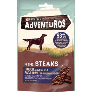 Adventuros Mini Steaks Hirsch - 70 g