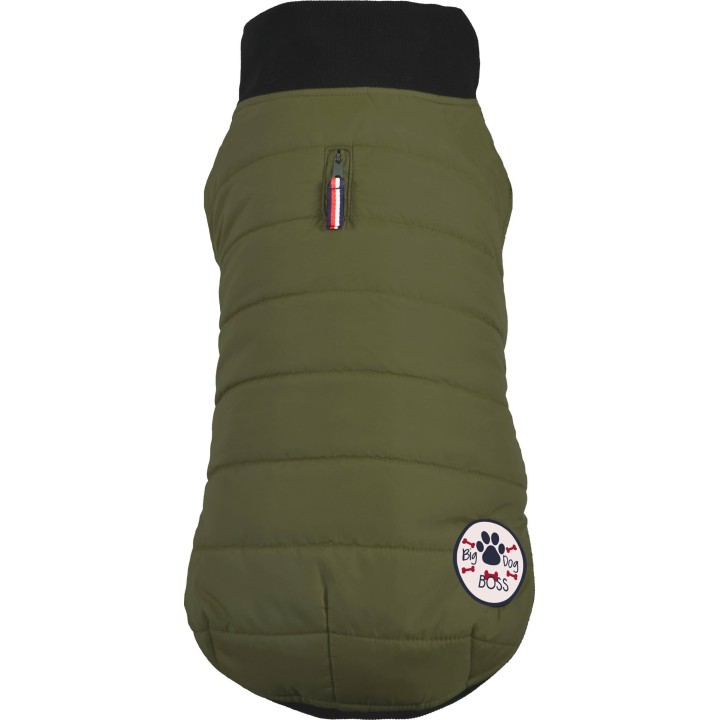 Bobby Wattierte Jacke Costaud Khaki - B40M