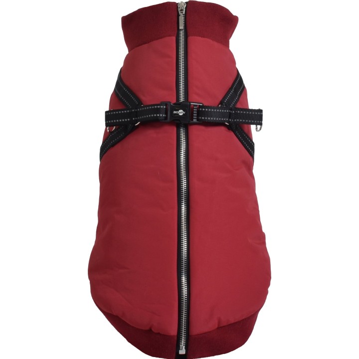 Bobby Wattierte Jacke Easy Weinrot - 28XS