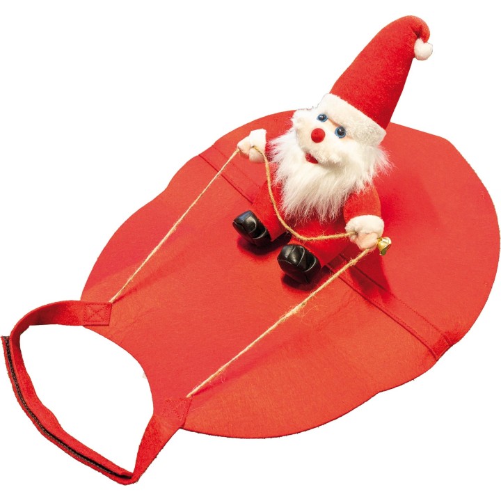 Croci XMAS Geschirr Santa Riding - L