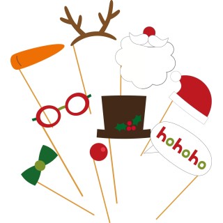 Croci XMAS Selfie Kit 10-tlg. - 1 Set