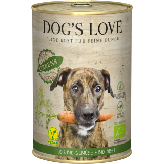 DOG'S LOVE BIO Greens Vegan , 400 g - 400 g