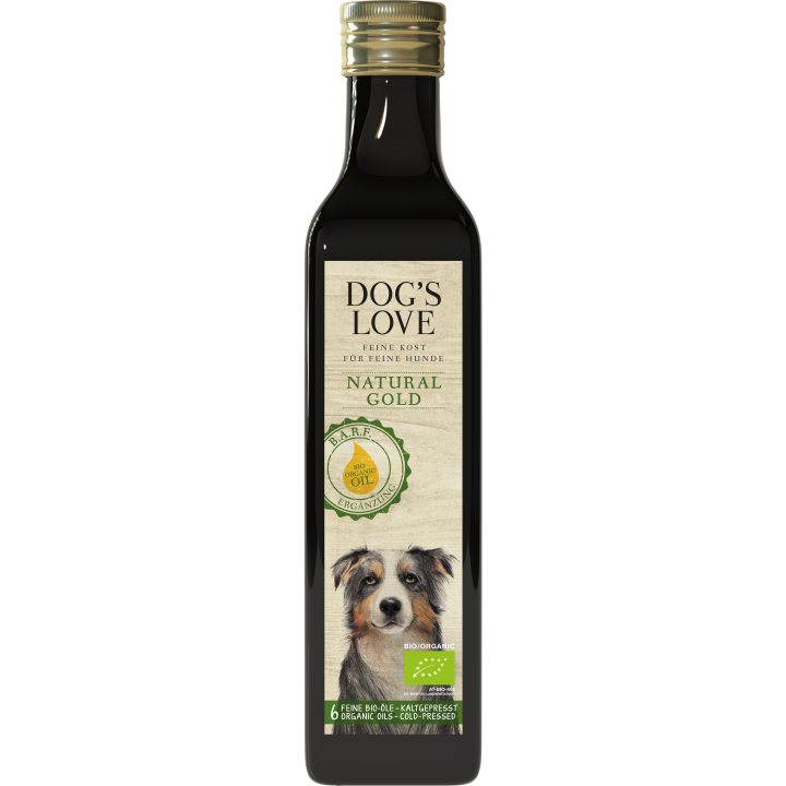 DOG'S LOVE BIO-Ölmischung Natural Gold , 250 ml - 250 ml
