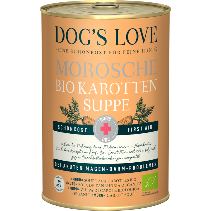 DOG'S LOVE Doc Morosche BIO-Karottensuppe , 400 g - 1 Stk
