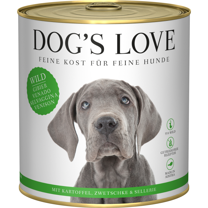 DOG'S LOVE Adult Wild , 800 g - 800 g