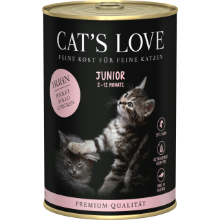 Cat's Love JUNIOR Huhn , 400 g - 1 Stk