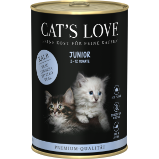 Cat's Love JUNIOR Kalb , 400 g