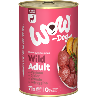 WOW ADULT mit Wild, Seealge + Süßkartoffel - 400 g