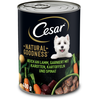 Cesar Natural Goodness Terrine reich an Lamm - 400 g