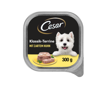 Cesar Klassik-Terrine mit zartem Huhn - 300 g