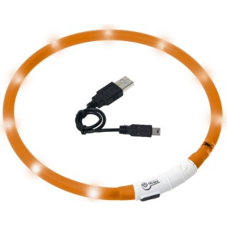 Karlie Halsband Visio Light 20-70 cm orange - 1 Stk