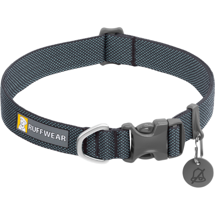 Ruffwear Hi & Light™ Halsband Basalt Gray - 28 - 36 cm