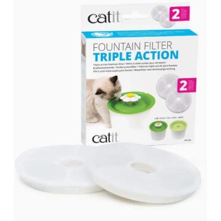 Catit Triple Action 3-fach Filter - 12er Set