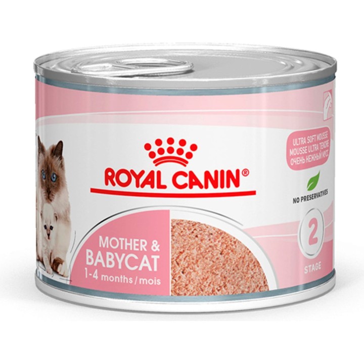 Royal Canin Mother & Babycat Mousse 12x195 g - 2.340 g