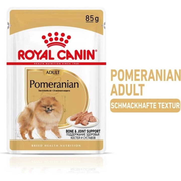 Royal Canin Pomeranian Adult Mousse 12x85g - 1.020 g