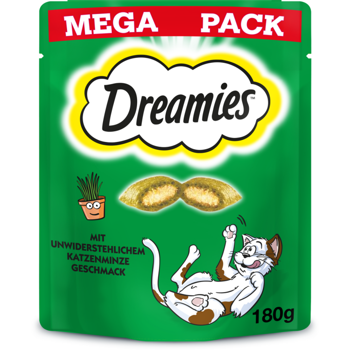Dreamies MegaPack Katzenminze - 180 g