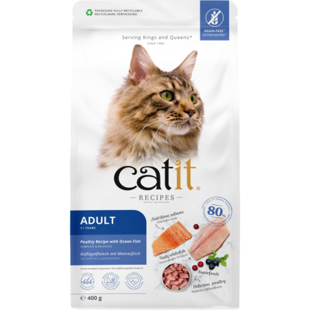 Catit Recipes Adult - Geflügel & Meeresfisch - 400 g
