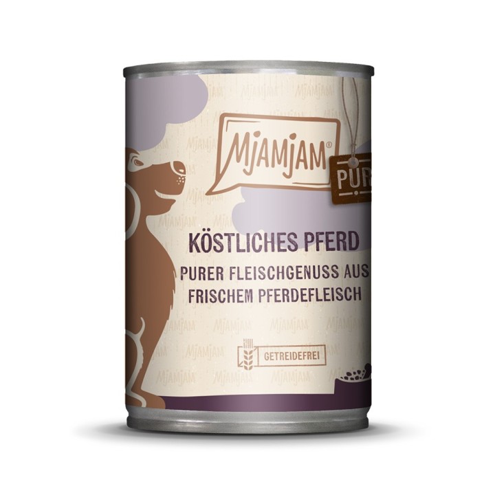 MjAMjAM purer Fleischgenuss 6 x 400 g - köstliches Pferd pur