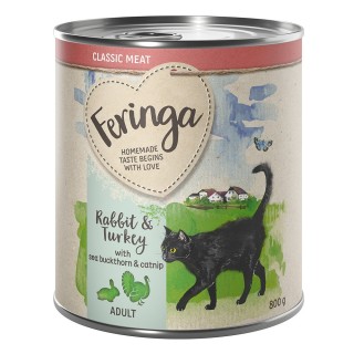Feringa Classic Meat Menü 6 x 800 g - Kaninchen & Truthahn