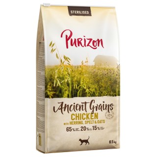 Purizon Adult Sterilised Huhn mit Fisch - Urgetreide - 6,5 kg