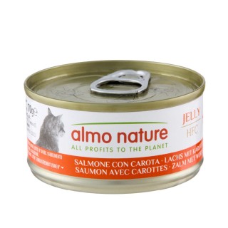 Almo Nature HFC Natural 6 x 70 g - Lachs mit Karotten in Gelee