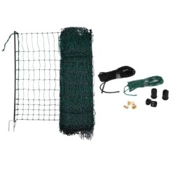 Kerbl Geflügelnetz Doppelspitze ohne Strom - L 25 m x B 106 cm
